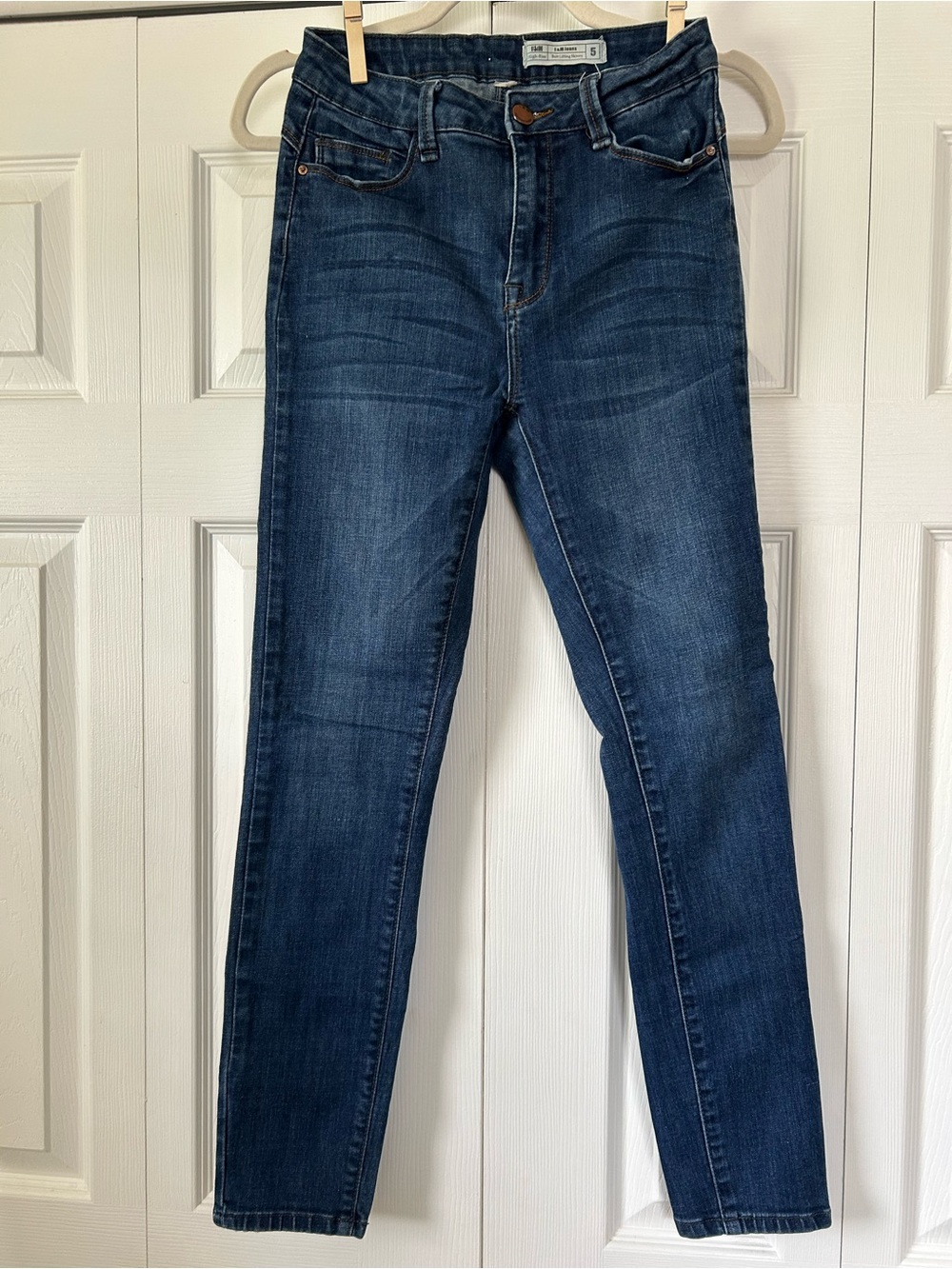 I & M Jeans Dark Wash High Rise Butt Lifting Skinny Jeans Size 5